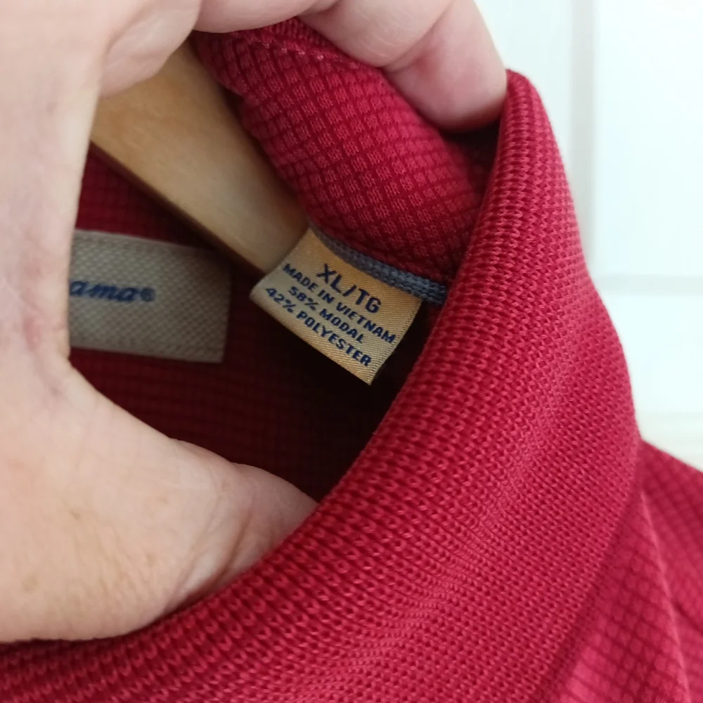 Men's Tommy Bahama Red Polo Shirt With Logo Size XL - Picture 4 of 7